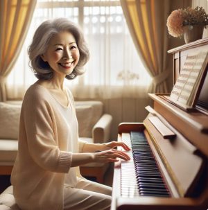 一宮市のシニアピアノ教室｜めぐみピアノ教室