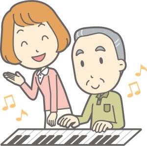 広島市安芸区矢野のシニアピアノ教室　ピアノ教室あんだんて