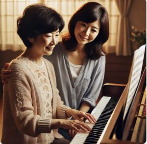 富士宮市のシニアピアノ教室　小林ピアノ音楽教室